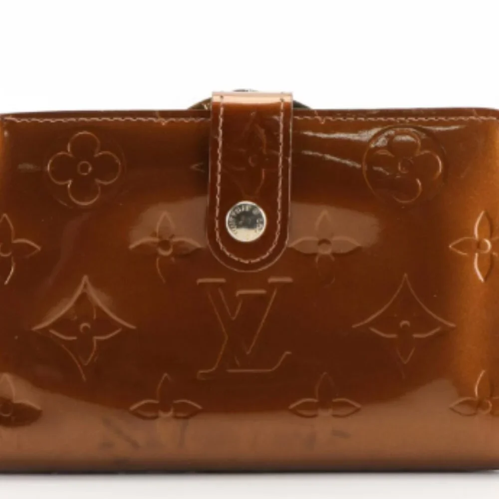 Louis Vuitton Monogram Vernis Porte Monnaie Billets Viennois wallet
